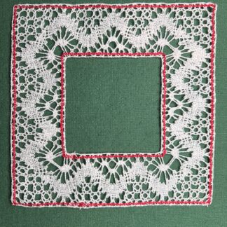 Torchonentwurf Innenspitze zu Bögleinspitze mit Ecke