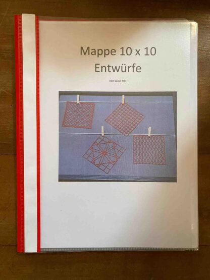 Mappe 10 x 10 Entwürfe Irene Hofer