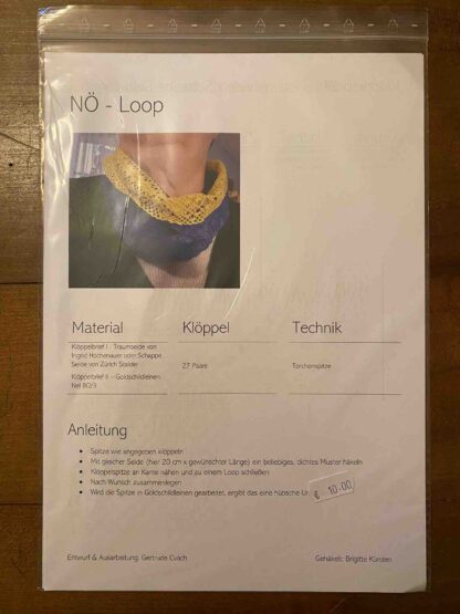 Klöppelbrief NÖ-Loop
