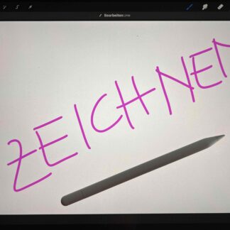 Onlinekurs Zeichnen fürs Klöppeln am IPad mit Procreate